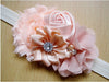 Rose Pearl Lace Flower Hair Accessories